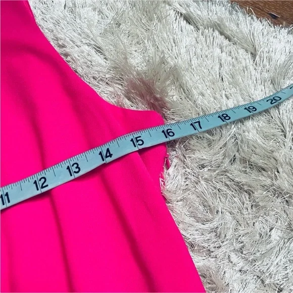 J crew neon pink button back midi dress size 6 - Picture 5 of 6